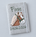 U-Hefthülle personalisiert - Pony "Lilly"