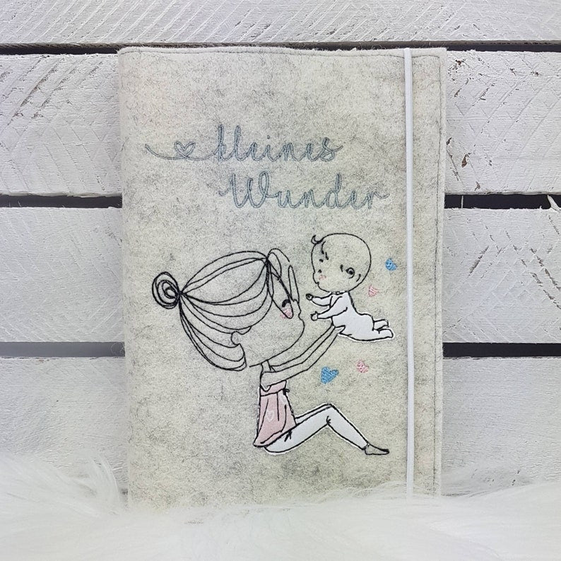 Mutterpasshülle kleines Wunder unisex